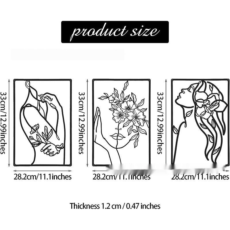 Maison Leonardo™ LineArt Wall Decor