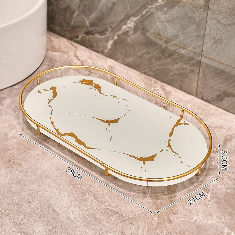 Maison Leonardo™ Noir Vanity Tray – Elegantes Tablett für dein Luxus-Ambiente