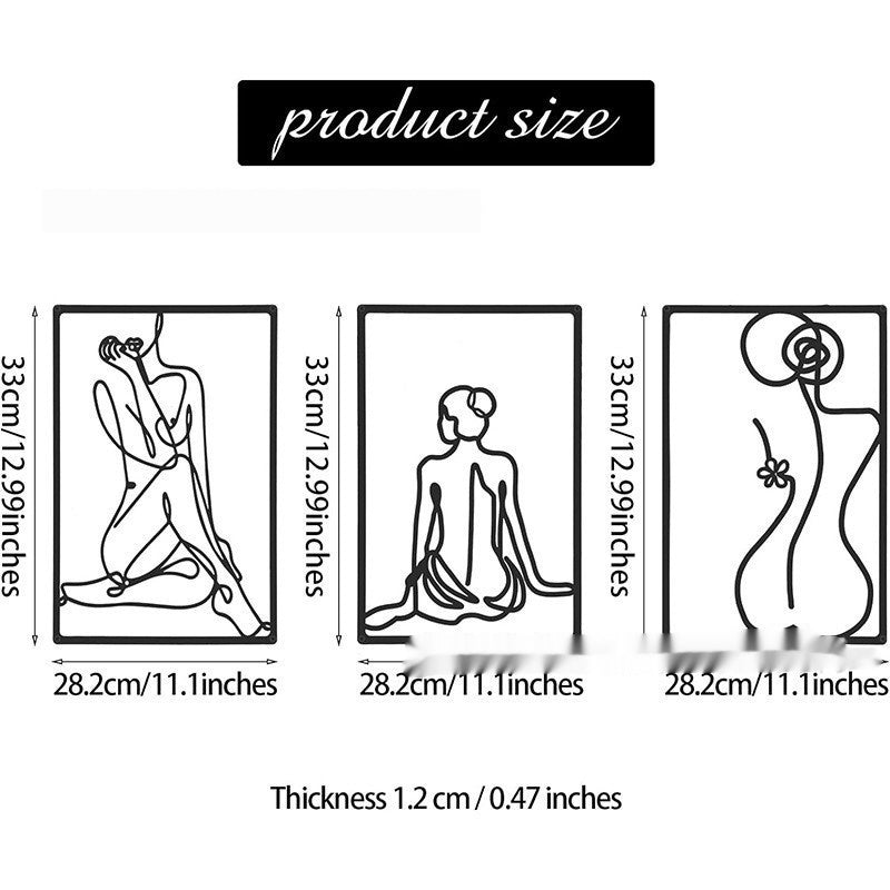 Maison Leonardo™ LineArt Wall Decor