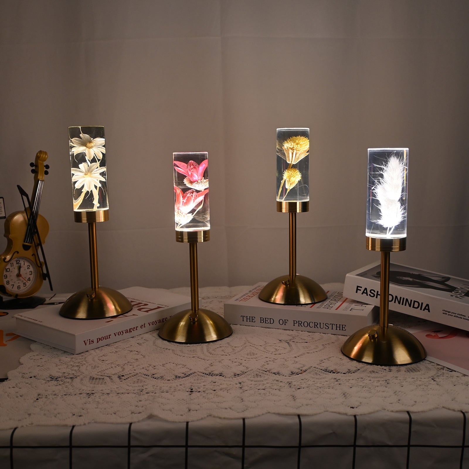 Maison Leonardo™ Floral Aura Lampe
