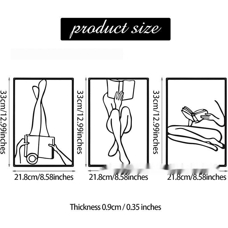 Maison Leonardo™ LineArt Wall Decor