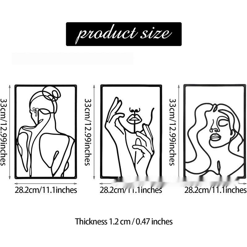 Maison Leonardo™ LineArt Wall Decor