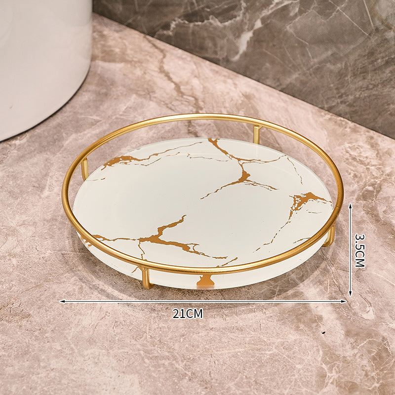 Maison Leonardo™ Noir Vanity Tray – Elegantes Tablett für dein Luxus-Ambiente