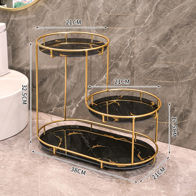 Maison Leonardo™ Noir Vanity Tray – Elegantes Tablett für dein Luxus-Ambiente