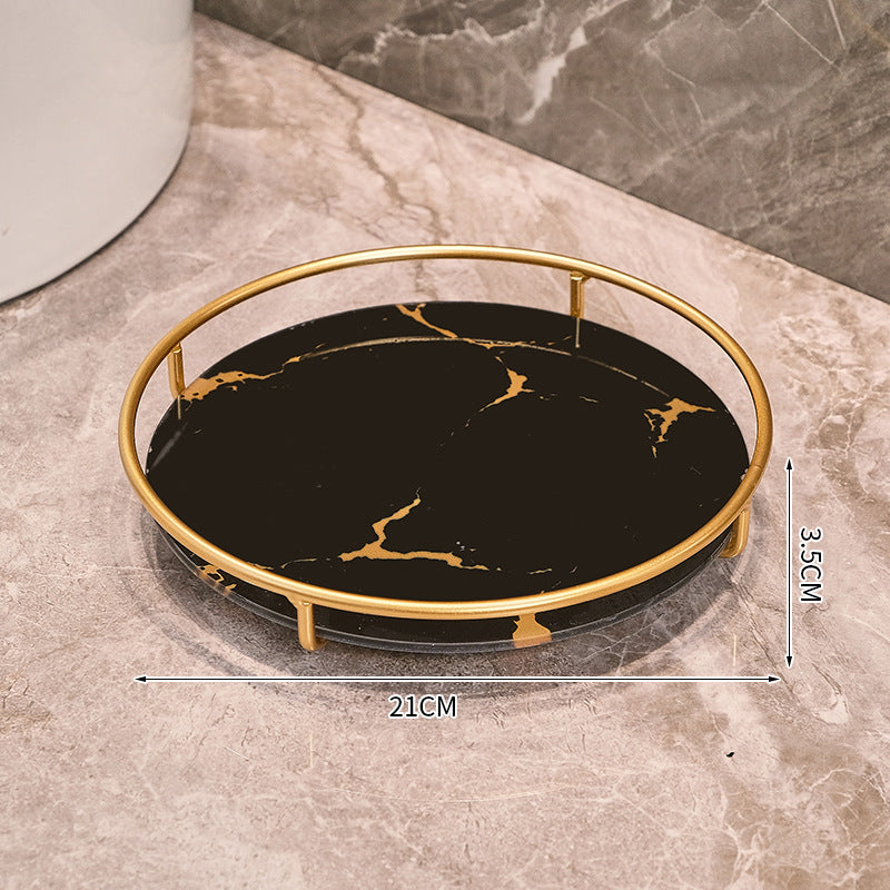 Maison Leonardo™ Noir Vanity Tray – Elegantes Tablett für dein Luxus-Ambiente