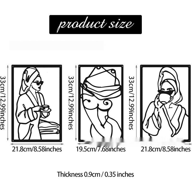 Maison Leonardo™ LineArt Wall Decor